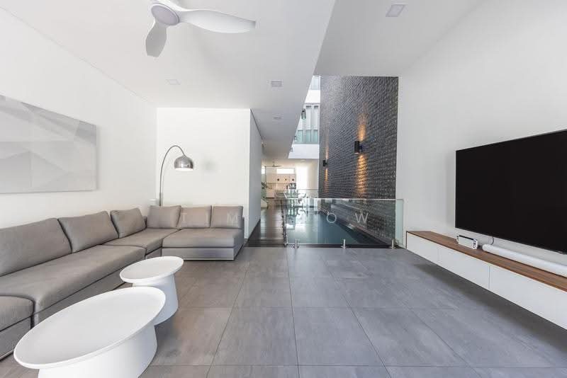 Modern Terrace with Indoor pool
